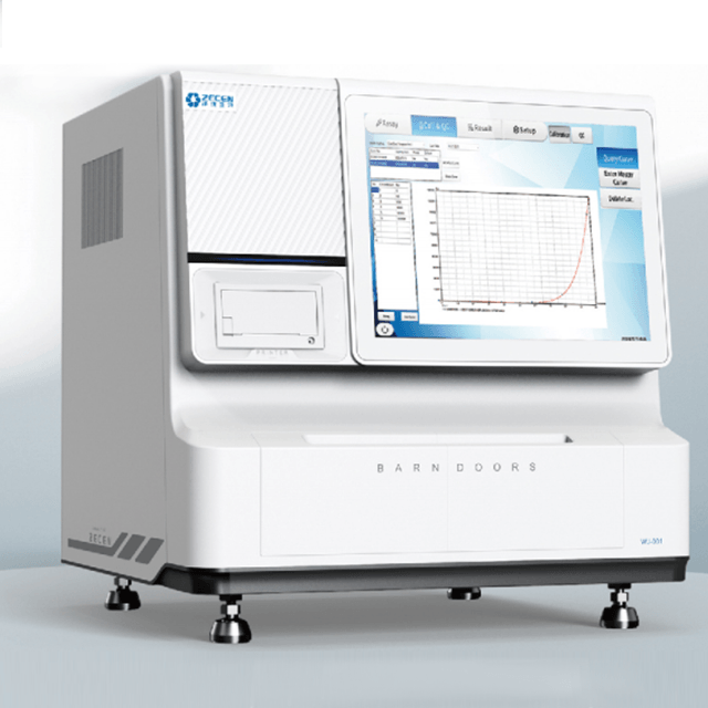 Analyseur d'immunoessai par chimiluminescence POCT double chambre 16 canaux, 64 tests par heure